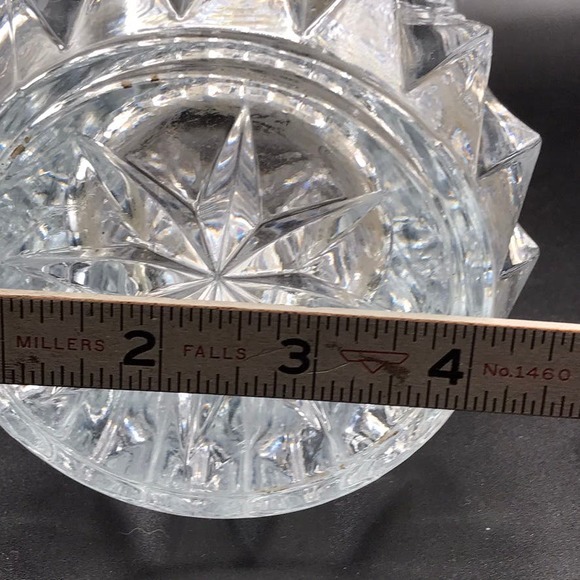 JG Durand Cristal D'Arques 11 3/4" Crystal Vase Vincennes Pattern Made in France - Picture 10 of 12